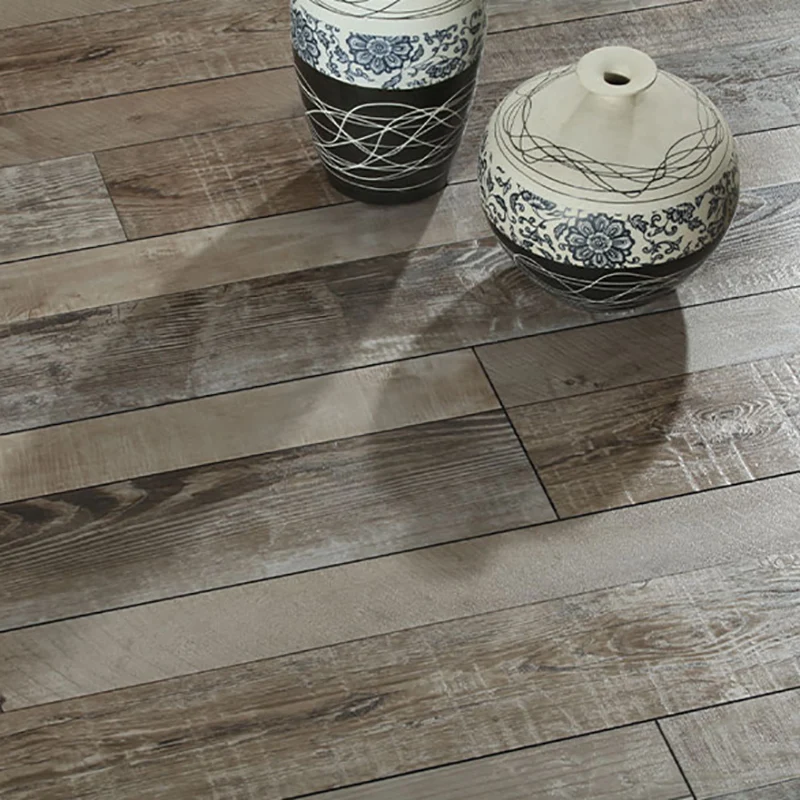 Piso de baldosas de madera, piso de madera de ingenierí resistente al rayado, impermeable y de madera Clearhalo