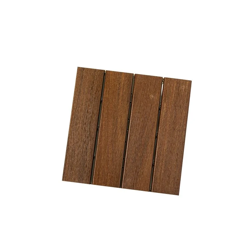 Piso laminado al aire libre Piso laminado impermeable cuadrado de madera Clearhalo