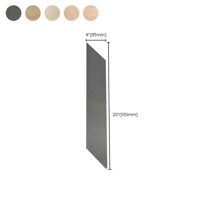 Piso laminado clásico Piso laminado de madera impermeable para sala de estar Gris Clearhalo