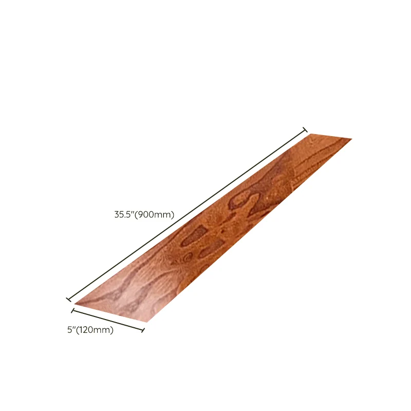 Piso laminado clásico Piso laminado de madera para sala de estar moleteado impermeable para interiores Nuez Clearhalo