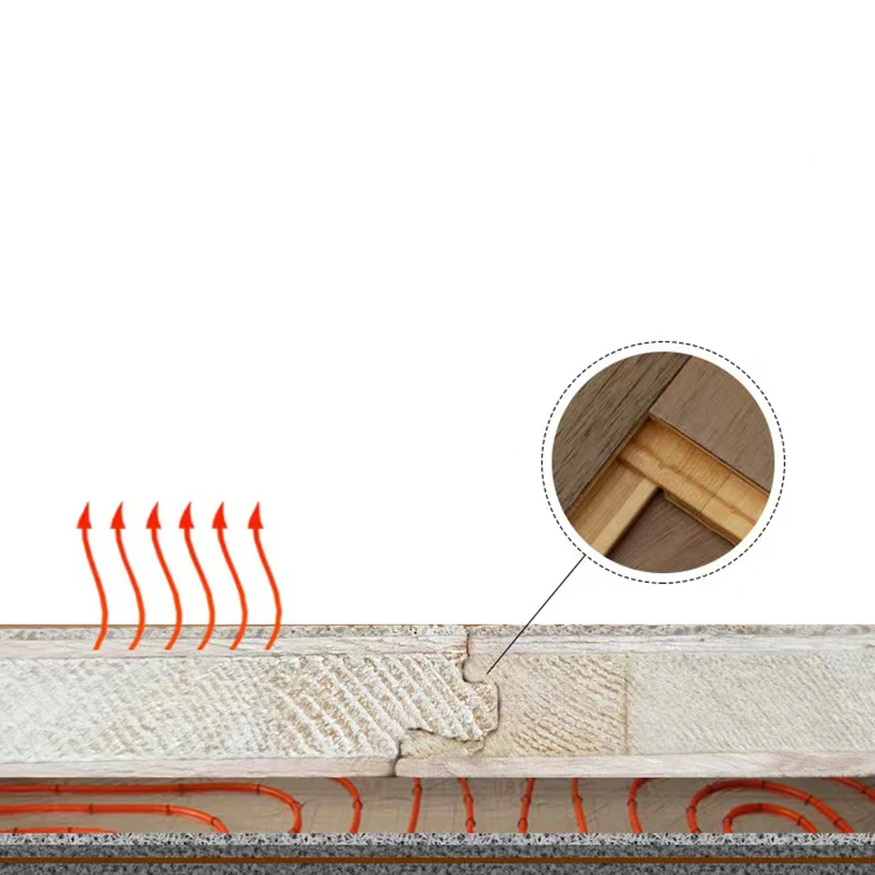 Piso laminado efecto madera Piso laminado impermeable rectangular Clearhalo