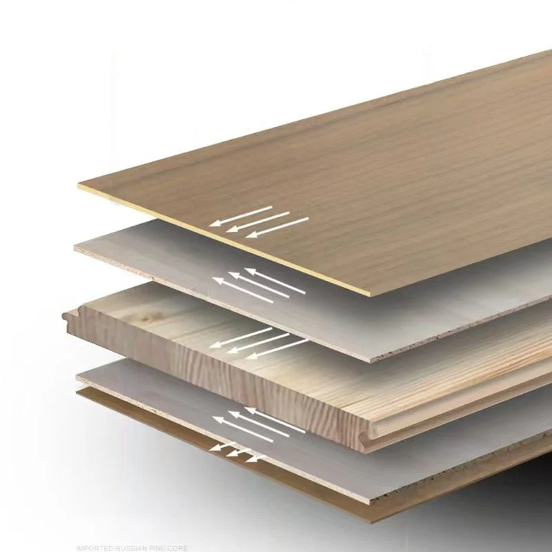 Piso laminado efecto madera Piso laminado impermeable rectangular Clearhalo