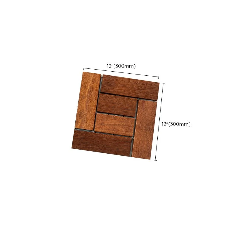 Piso laminado interior Piso laminado resistente los arañazos impermeable cuadrado de madera Clearhalo