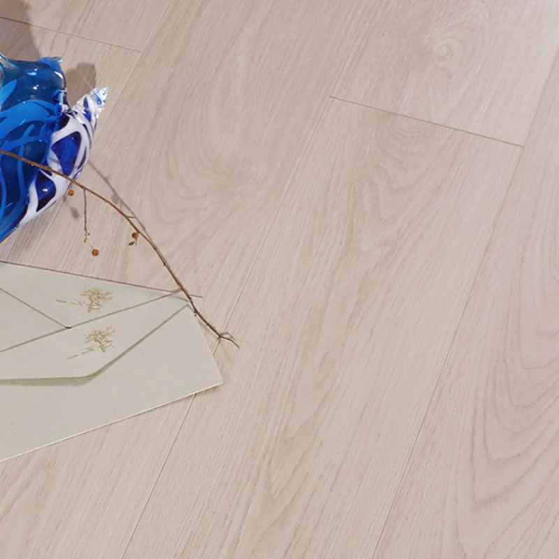 Piso laminado interior de la sala de estar Piso laminado resistente al deslizamiento de madera Clearhalo