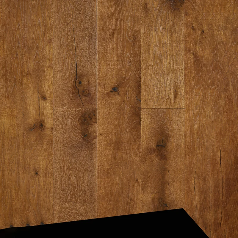 Piso laminado de madera de Brown Resistencia al rayado Piso del tablón laminado Beis Clearhalo
