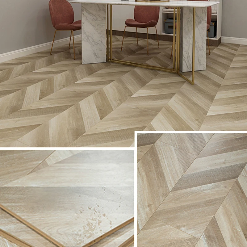 Piso laminado de madera interior impermeable moderno de la sala de estar del piso laminado Caqui Clearhalo