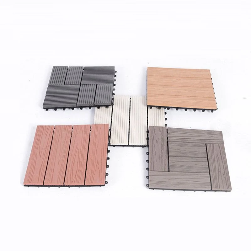 Piso laminado de madera de plástico de estilo moderno, piso laminado para exteriores Clearhalo