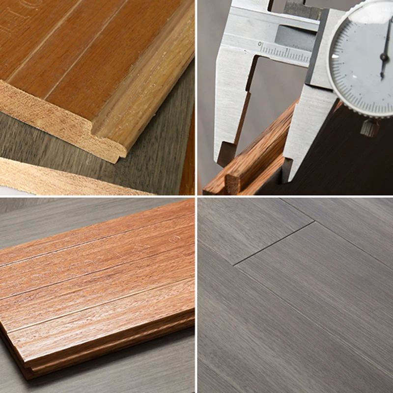 Piso laminado de moda Piso laminado interior con textura de madera Beis Clearhalo