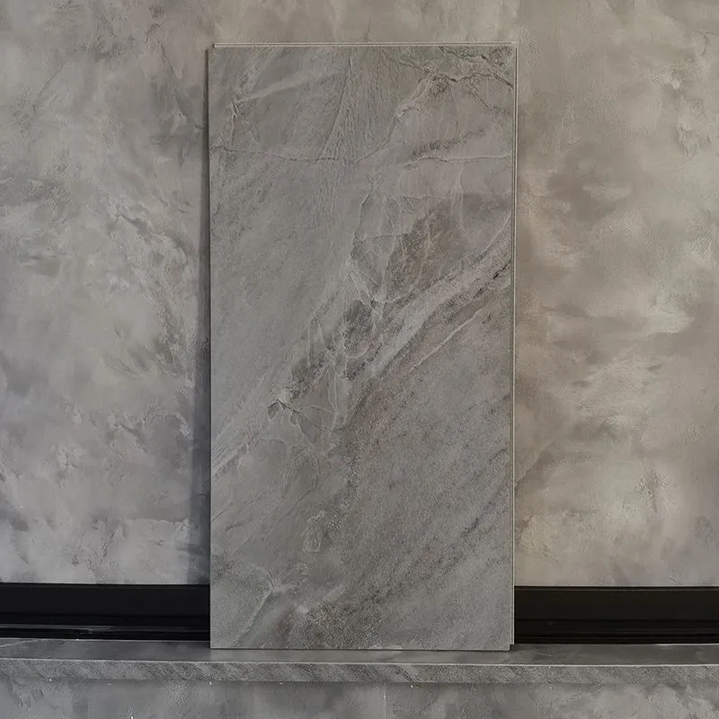 Piso laminado moderno con bloqueo de lengüeta y ranura resistente las manchas Gris Clearhalo