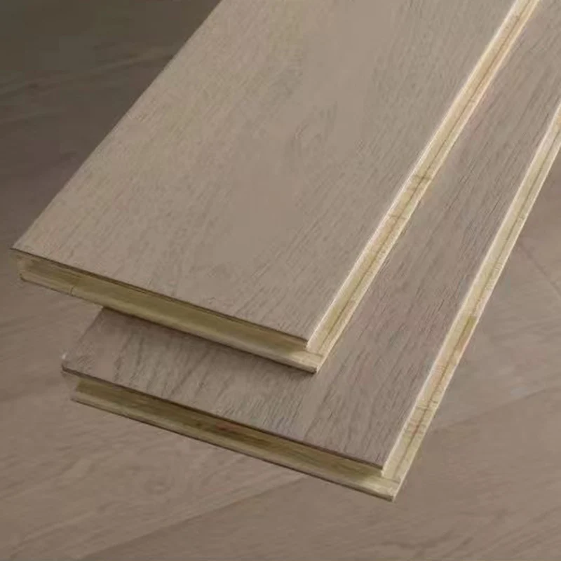 Piso laminado natural Piso laminado de roble resistente rayones con textura Madera Clearhalo