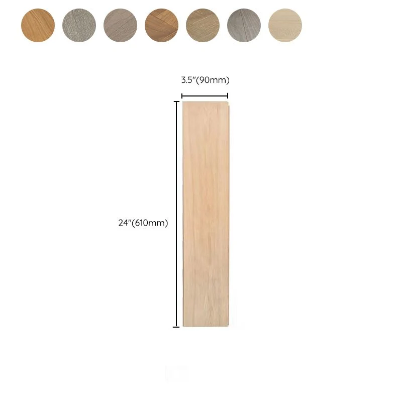 Piso laminado Piso laminado de madera para sala de estar impermeable para interiores Marron Clearhalo