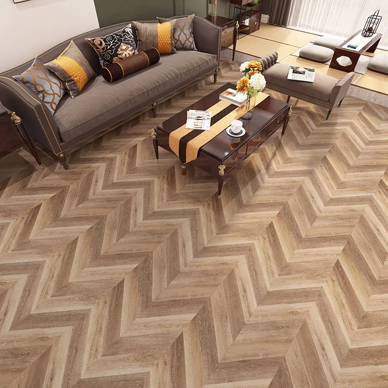 Piso laminado resistente rayones Click-Lock Piso laminado de madera moderno Clearhalo