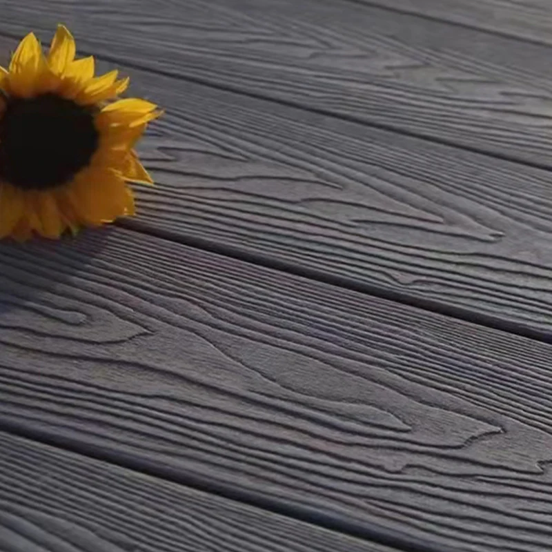 Piso laminado resistente al resbalón del suelo del tablón de madera plástico al aire libre Clearhalo