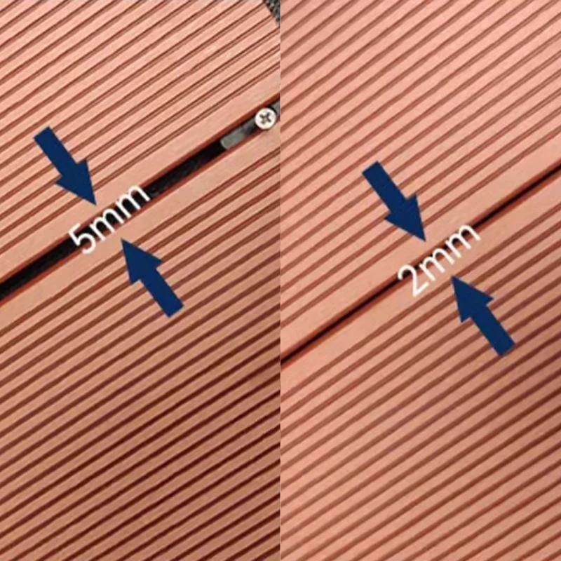 Piso laminado resistente al resbalón del suelo del tablón de madera plástico al aire libre Clearhalo