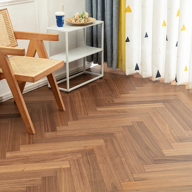Piso laminado de roble natural Pisos de tablones laminados Click-Lock Madera Clearhalo