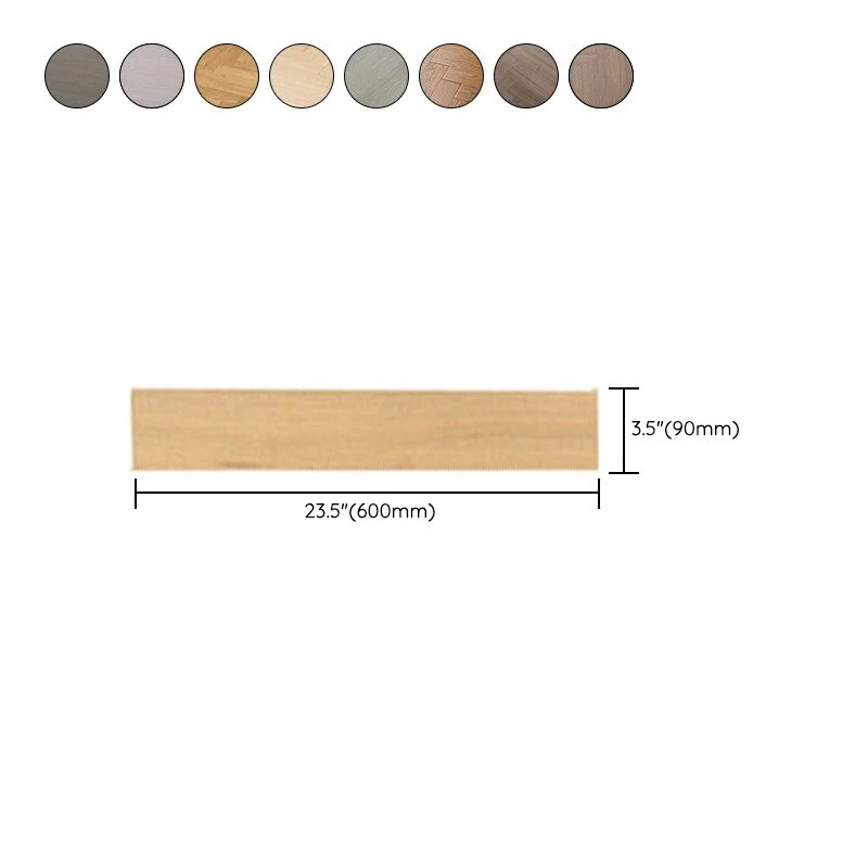 Piso laminado de roble natural Pisos de tablones laminados Click-Lock Madera Clearhalo