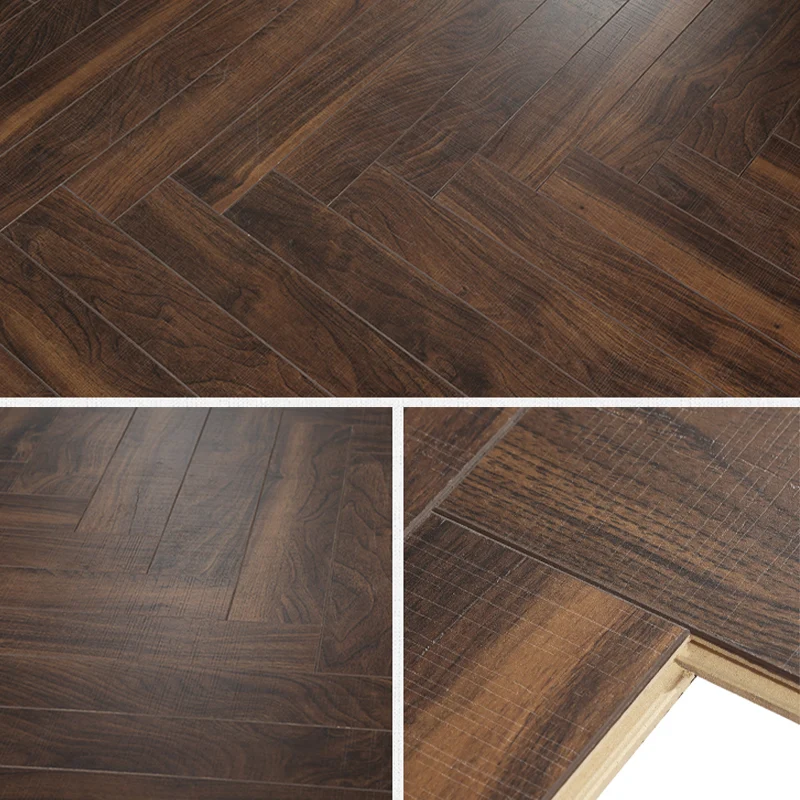Piso laminado simple y moderno Piso laminado Click-Lock resistente rayones Clearhalo