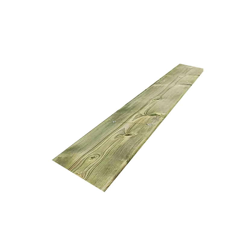 Piso de madera resistente al agua del jardín del patio del piso de madera del clavo de la tradición Clearhalo