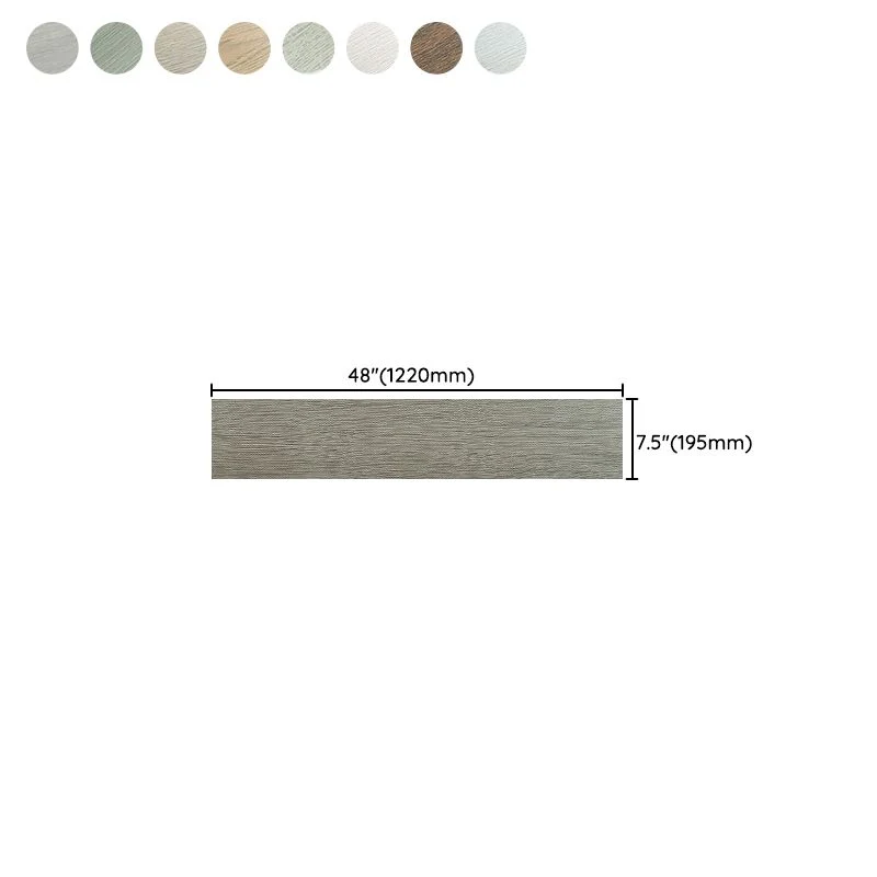 Pisos al aire libre que no se decoloran Rectángulo Estilo moderno Piso liso impermeable para uñas Marron Clearhalo