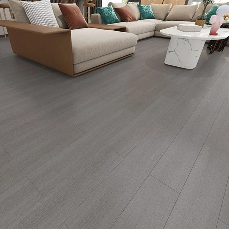 Pisos de estilo moderno Rectángulo Pisos de madera anticorrosión de uñas lisas Gris Clearhalo