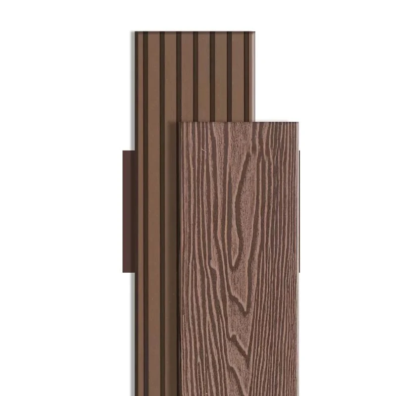 Pisos de madera de ingenierí impermeables con cierre de clic de madera mediana para patio y jardín Clearhalo