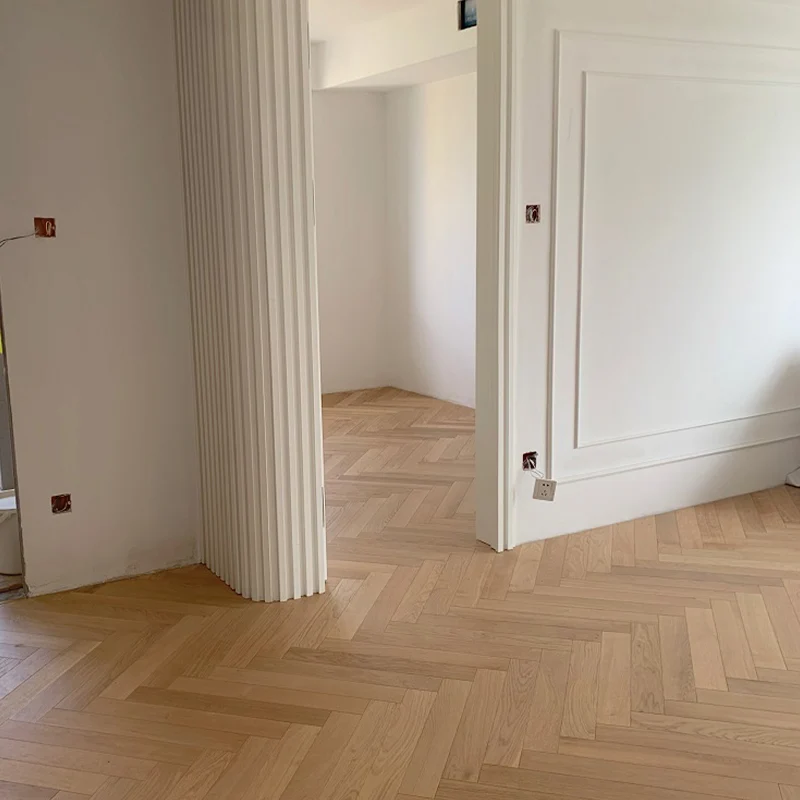 Pisos de madera maciza Baldosas de cubierta de madera dura contemporáneas Clearhalo