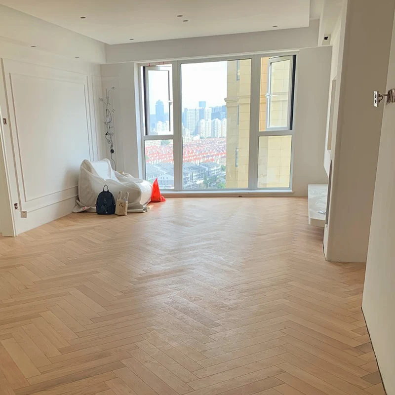 Pisos de madera maciza Baldosas de cubierta de madera dura contemporáneas Clearhalo