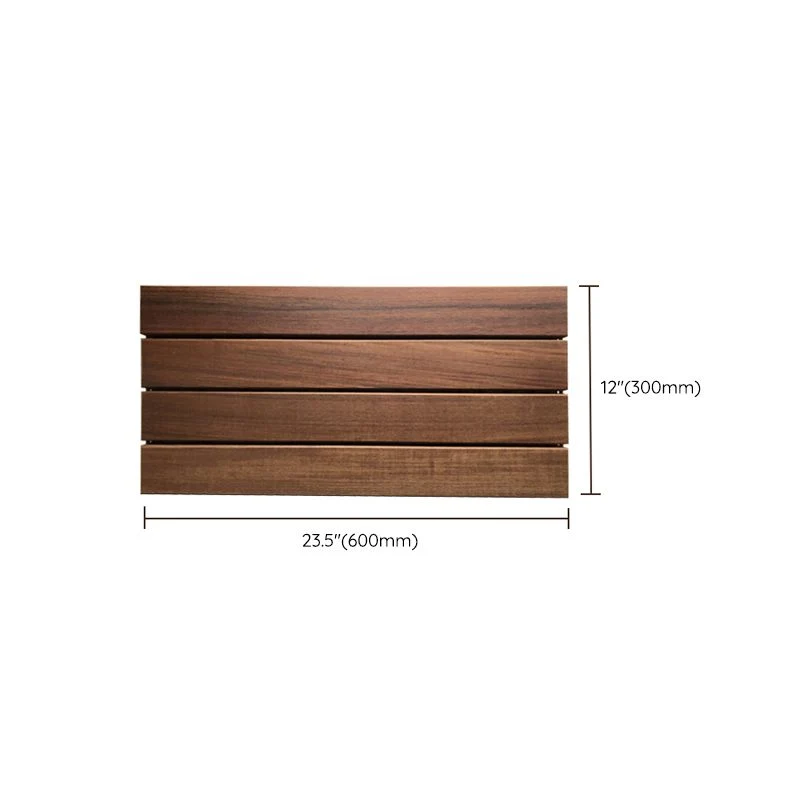 Pisos de madera maciza Pisos de madera con costuras rectangulares impermeables de estilo tradicional Clearhalo