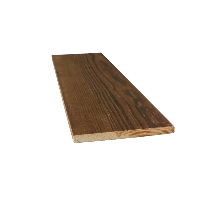 Pisos de madera maciza Rectángulo Pisos de uñas anticorrosión de estilo moderno Marron Clearhalo