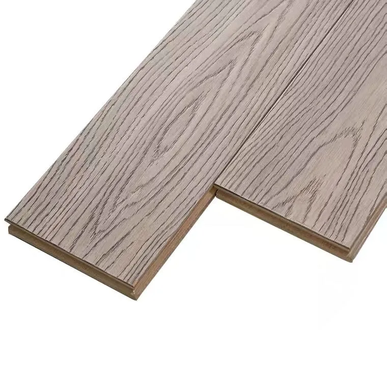 Pisos de madera noble con cerradura de clic cepillado con alambre tradicional Clearhalo
