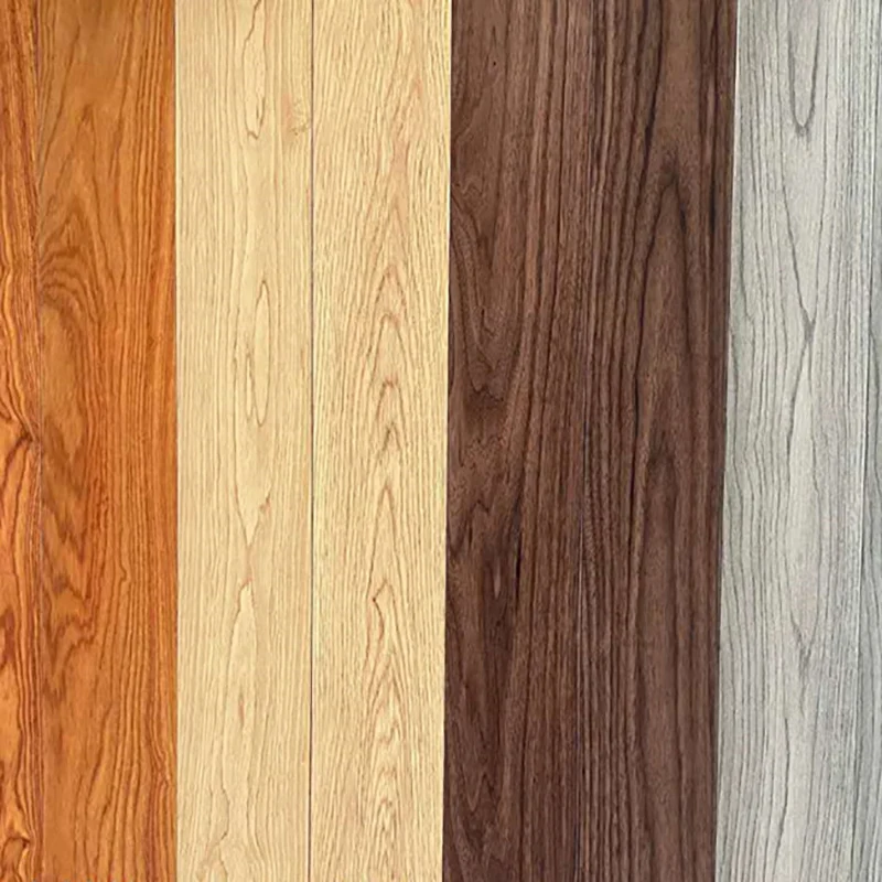 Pisos de madera tradicional, teja de madera resistente al agua cepillada con alambre de madera maciza Clearhalo