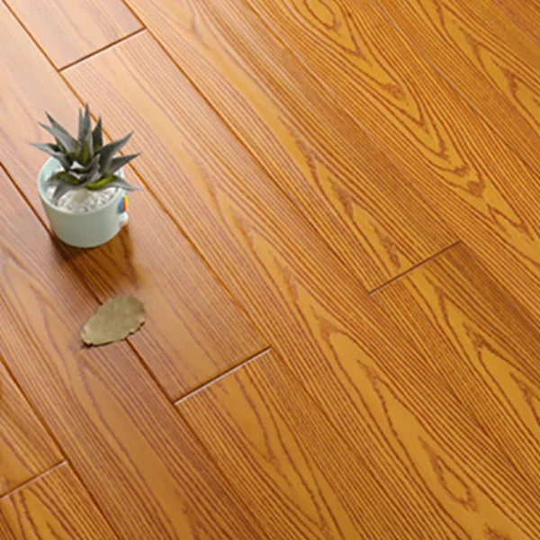 Pisos de madera tradicional, teja de madera resistente al agua cepillada con alambre de madera maciza Clearhalo