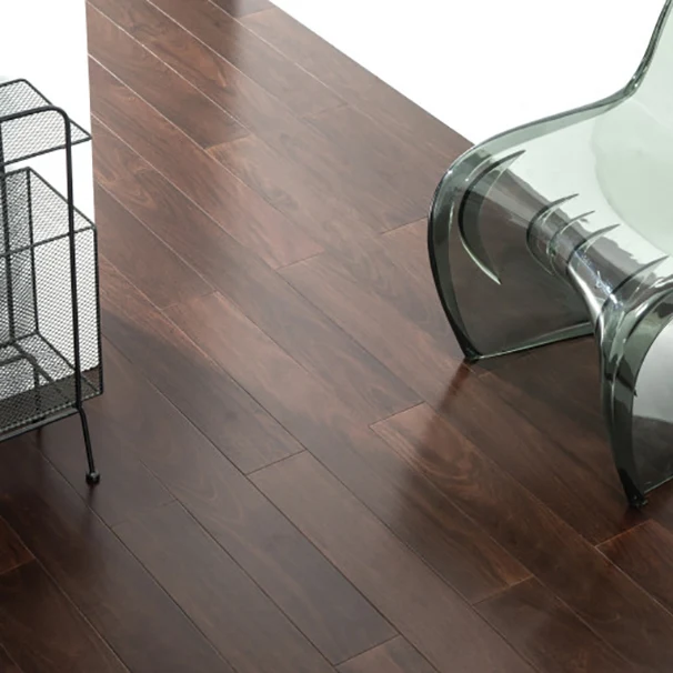 Pisos rectangulares de madera maciza Pisos de madera lisos impermeables Clearhalo