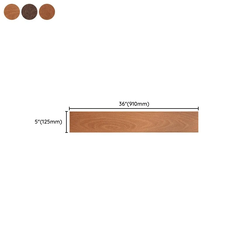 Pisos rectangulares de madera maciza Pisos de madera lisos impermeables Clearhalo