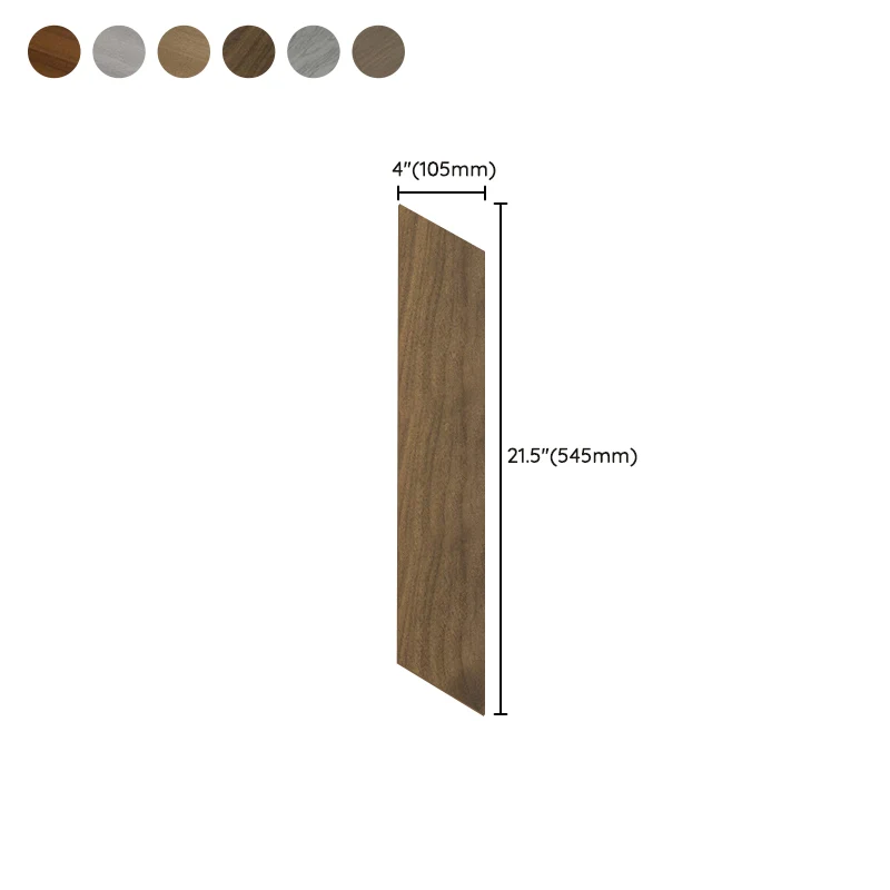 Pisos de tablones modernos Baldosa de madera lisa resistente los arañazos Clearhalo