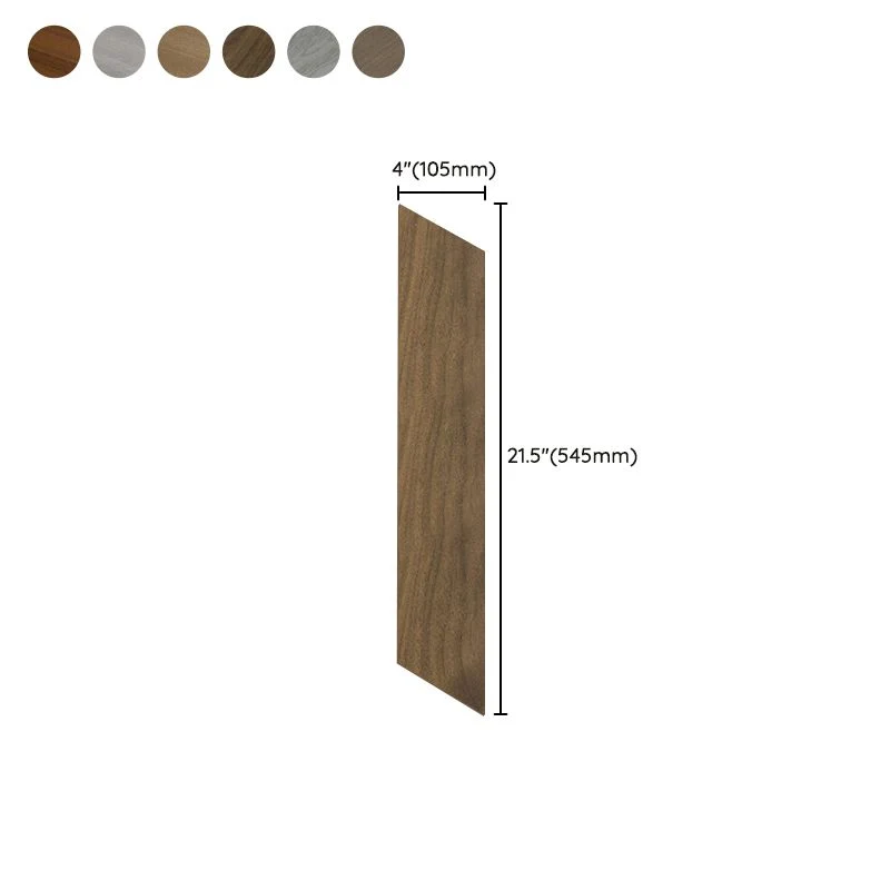 Pisos de tablones modernos Baldosa de madera lisa resistente los arañazos Clearhalo