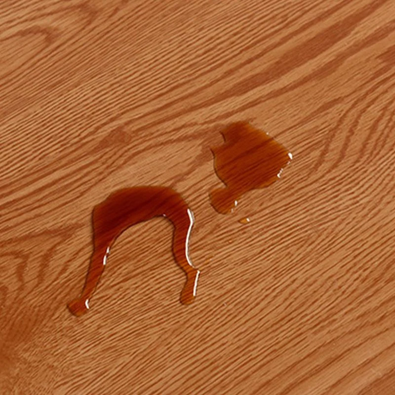 Revestimiento de pared de PVC rectangular resistente al agua revestimiento de paredes con efecto de madera para sala de es...