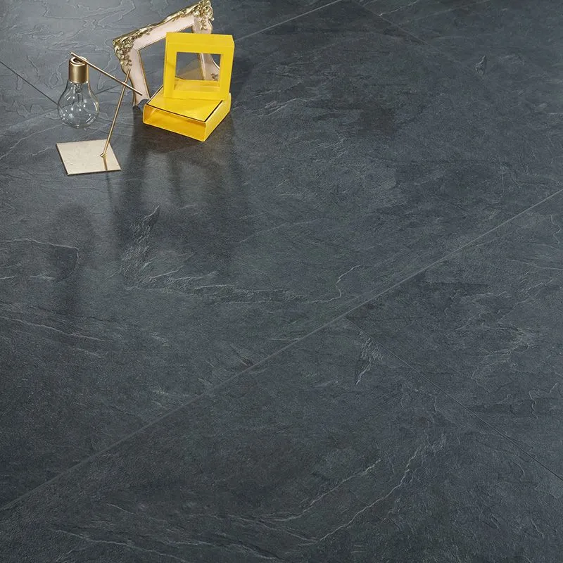 Suelo laminado moderno del tablón laminado de la cerradura del tecleo del resbalón del cemento del piso laminado Gris Clea...