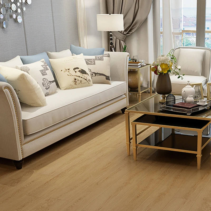 Suelo laminado texturizado Laminado moderno interior antideslizante rectangular Clearhalo