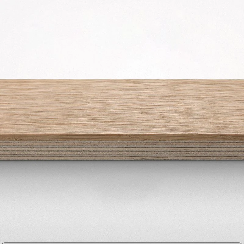 Suelo de madera sólida impermeable contemporáneo del suelo de madera dura de madera de roble liso Clearhalo