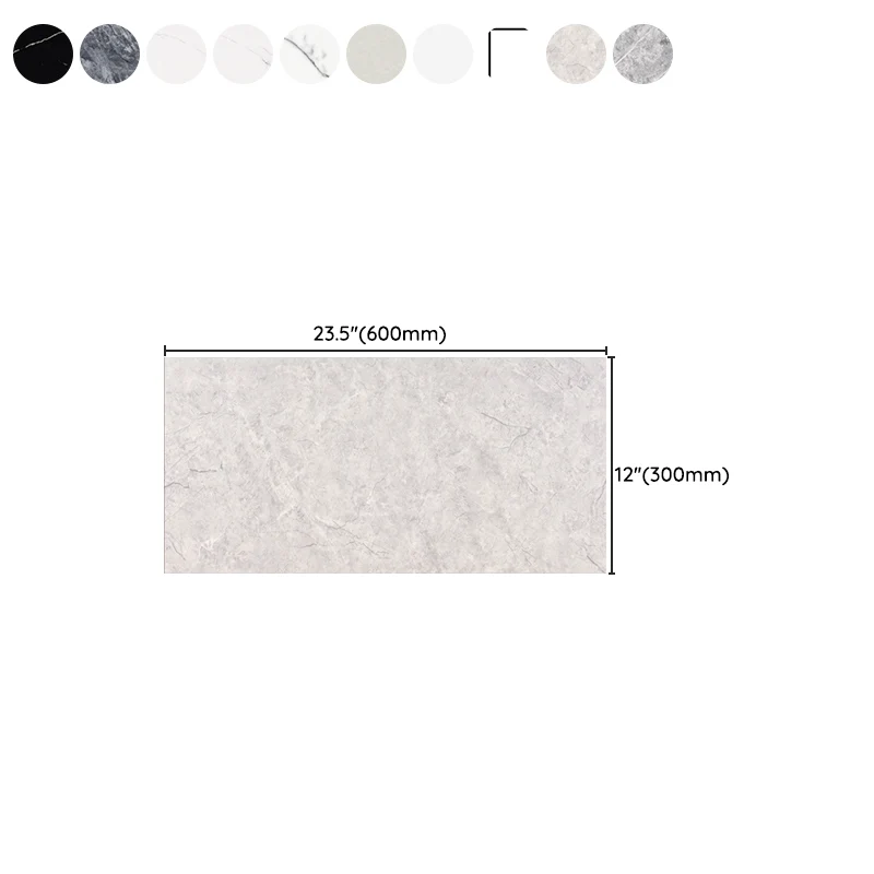 Tablero de pared interior moderno, impermeable, veteado, para salpicaduras, para pelar y pegar Beis Clearhalo