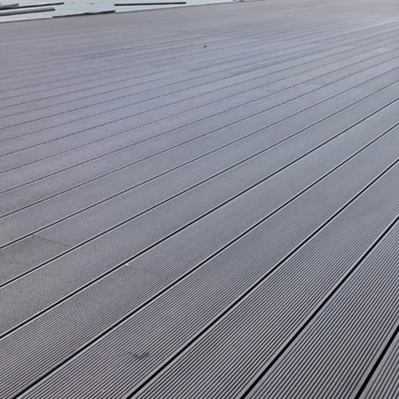 Tablero de piso al aire libre grabado presión impermeable de madera del tablón de la cubierta Negro Clearhalo