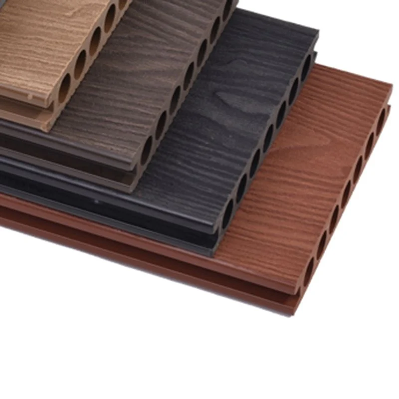 Tablero de piso al aire libre impermeable de madera de rotura en relieve del tablón de la cubierta Clearhalo