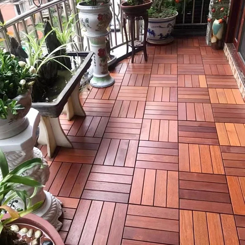 Tablón de cubierta de madera compuesto resistente al agua para patio al aire libre Clearhalo