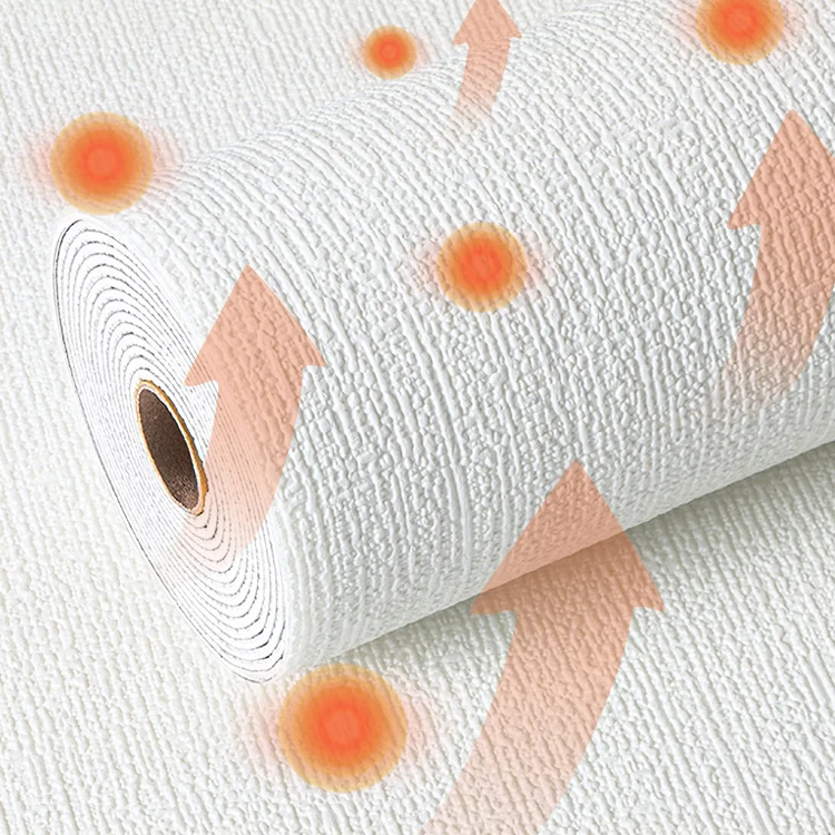 Tablón moderno del cuarto de baño de la impresión 3D del interior de la pared lisa de los paneles de PVC Blanco Clearhalo