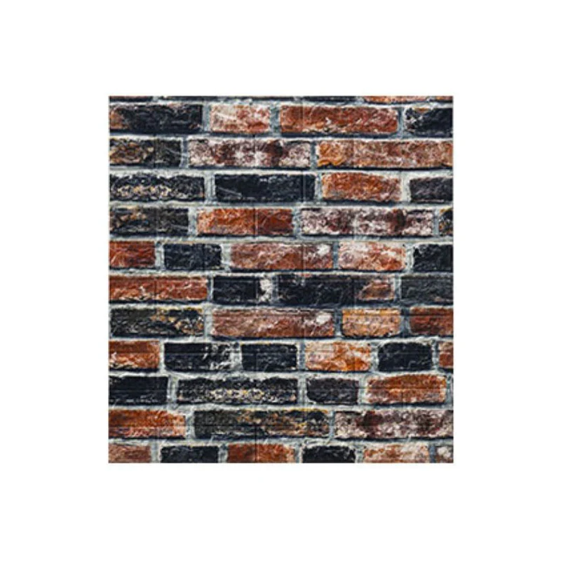 Tablón de pared industrial con impresión 3D, paneles de pared para sala de estar y baño, juego de 10 Blanco Clearhalo