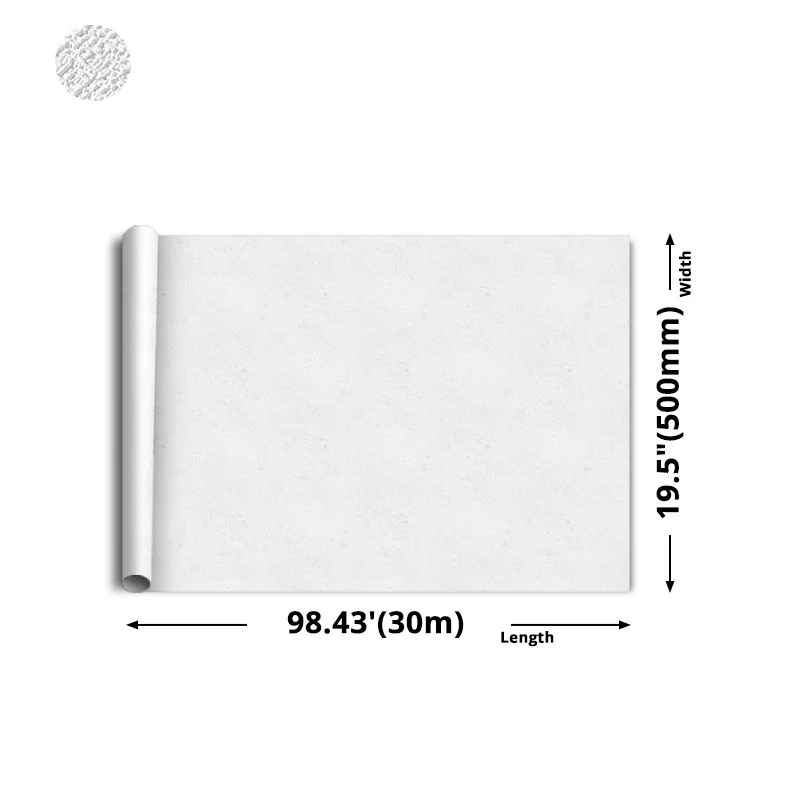 Tablón de rollo prueba de agua interior de pared con textura de paneles de revestimiento de paredes moderno Blanco Clearhalo