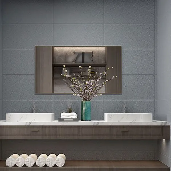 Tablón tapizado interior de pared lisa con revestimiento de paredes 3D moderno Blanco Clearhalo