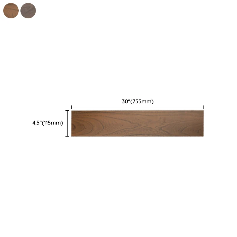 Tablones para pisos impermeables Pisos de madera dura con cierre de clic de madera maciza Clearhalo