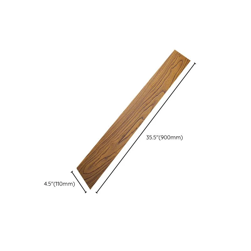 Tablones para pisos modernos Baldosas de madera dura con bloqueo por clic resistentes al agua Clearhalo